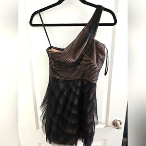 BCBG layered lace dress